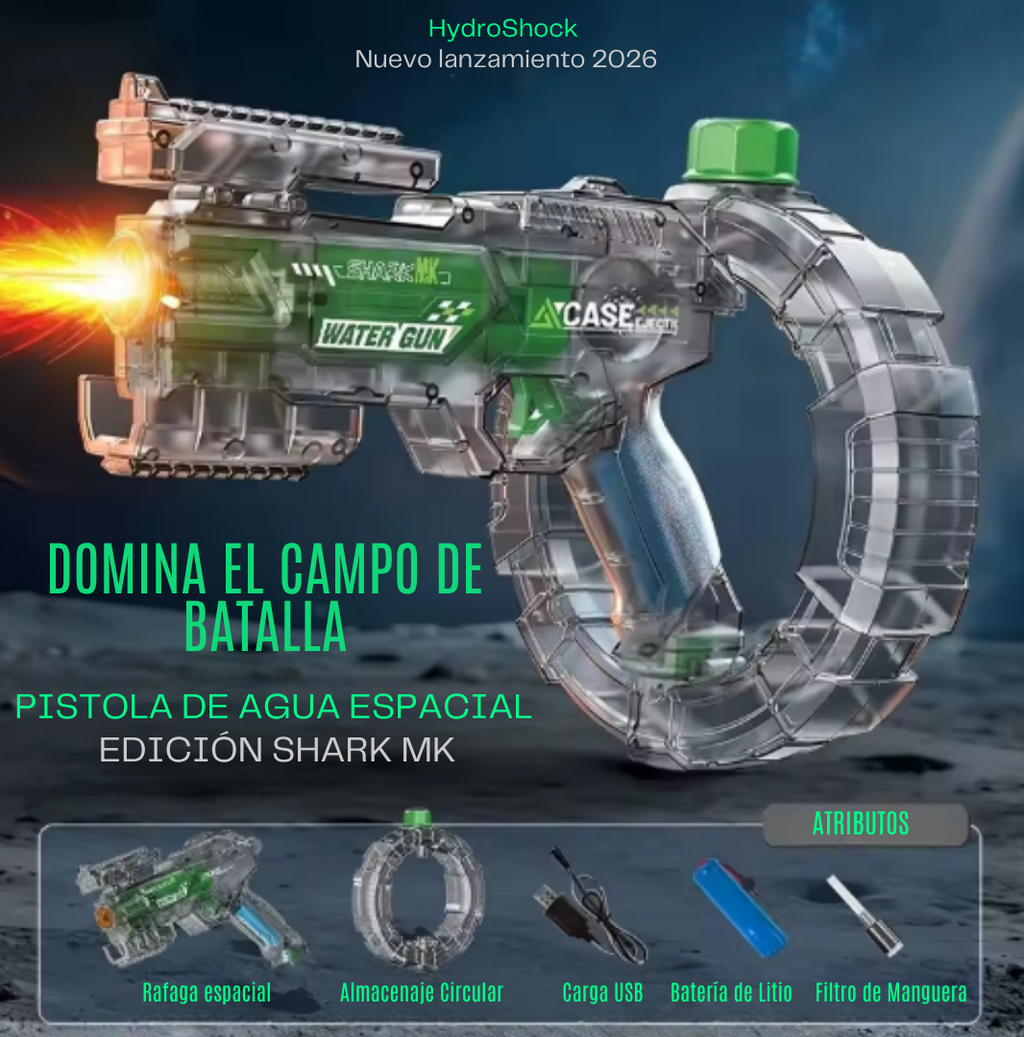 Pistola de agua electrica Hydroshock